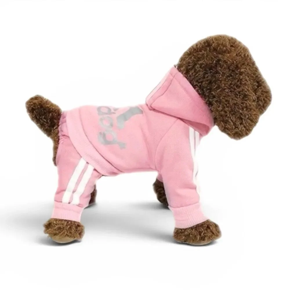 Adidog Pink Dog Jumpsuit Sz 3XL